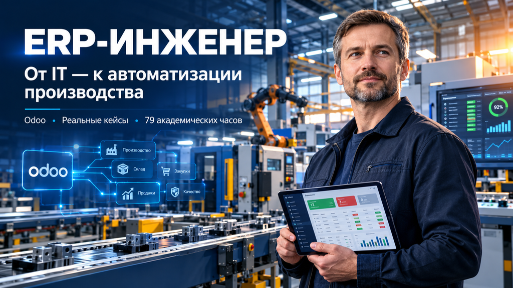 ERP инженер - специалист информационного обеспечения предприятия